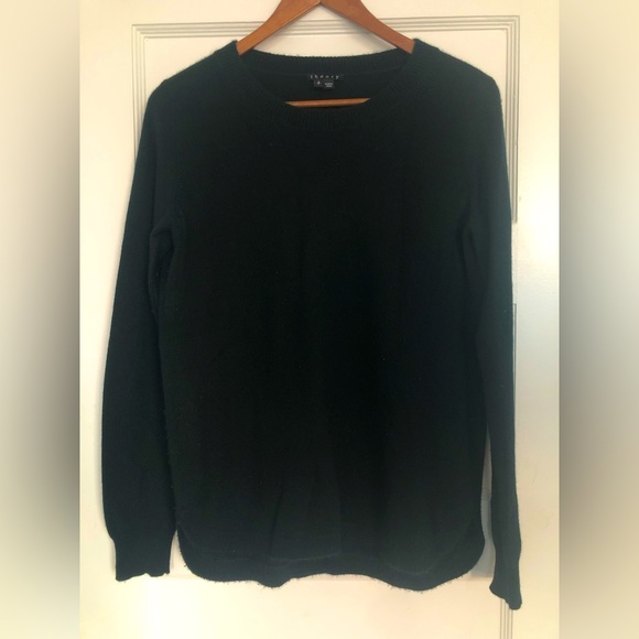 EUC Theory Black Cashmere Women’s Size S Sweater - Picture 1 of 10